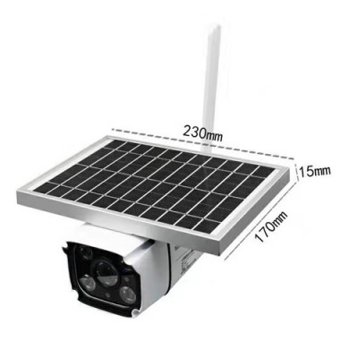 Best DIY Home Solar Powered Wireless Security Camera with DVR